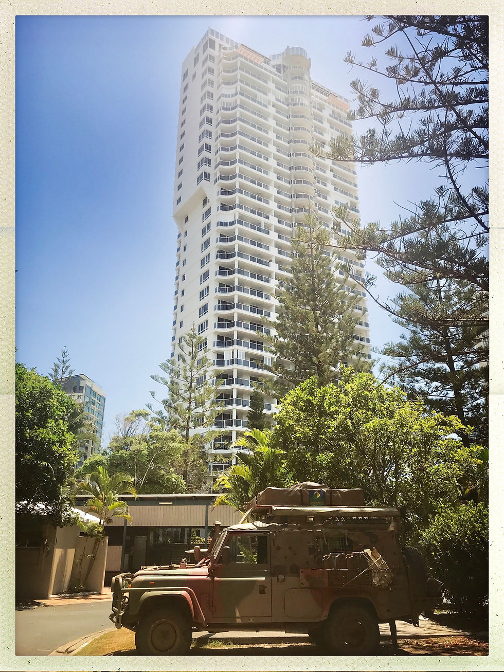 Camping in a concrete jungle