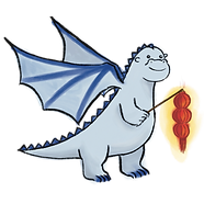 Dessin de Sharon le dragon