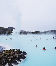 Hot Spring Bathers