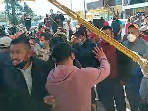 Habitantes de Juan C. Bonilla apoyan la salida de Pueblos Unidos del municipio