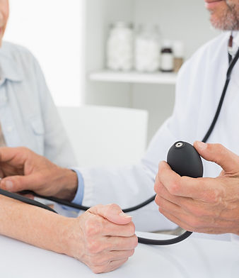 Doctor Measuring Pressure