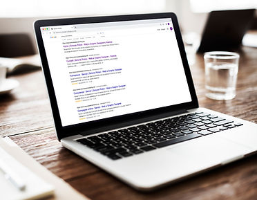 seo Pagina di ricerca e social