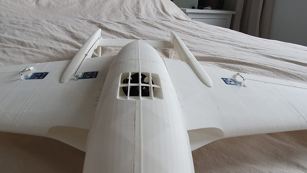 Thumbnail: 3d-aeroworks  DH-100 Vampire 30mm (printed and posted)