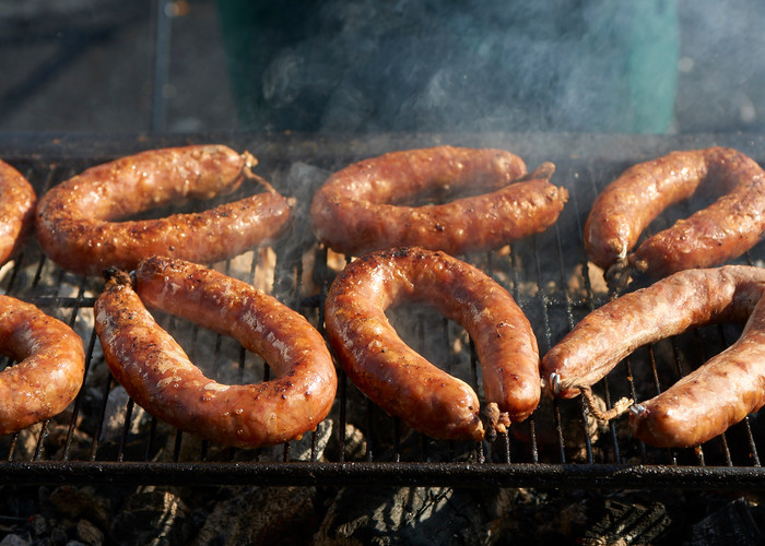 Portuguese barbecue sausage