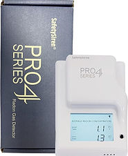 Safety Siren Pro4 Radon Detector – Continuous Radon Gas Monitoring for Home, Basement, Gar