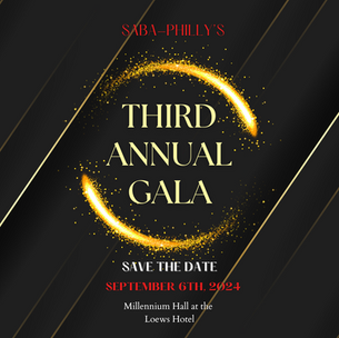 SAVE THE DATE for SABA-Philly's Annual Gala and Awards ceremony! 