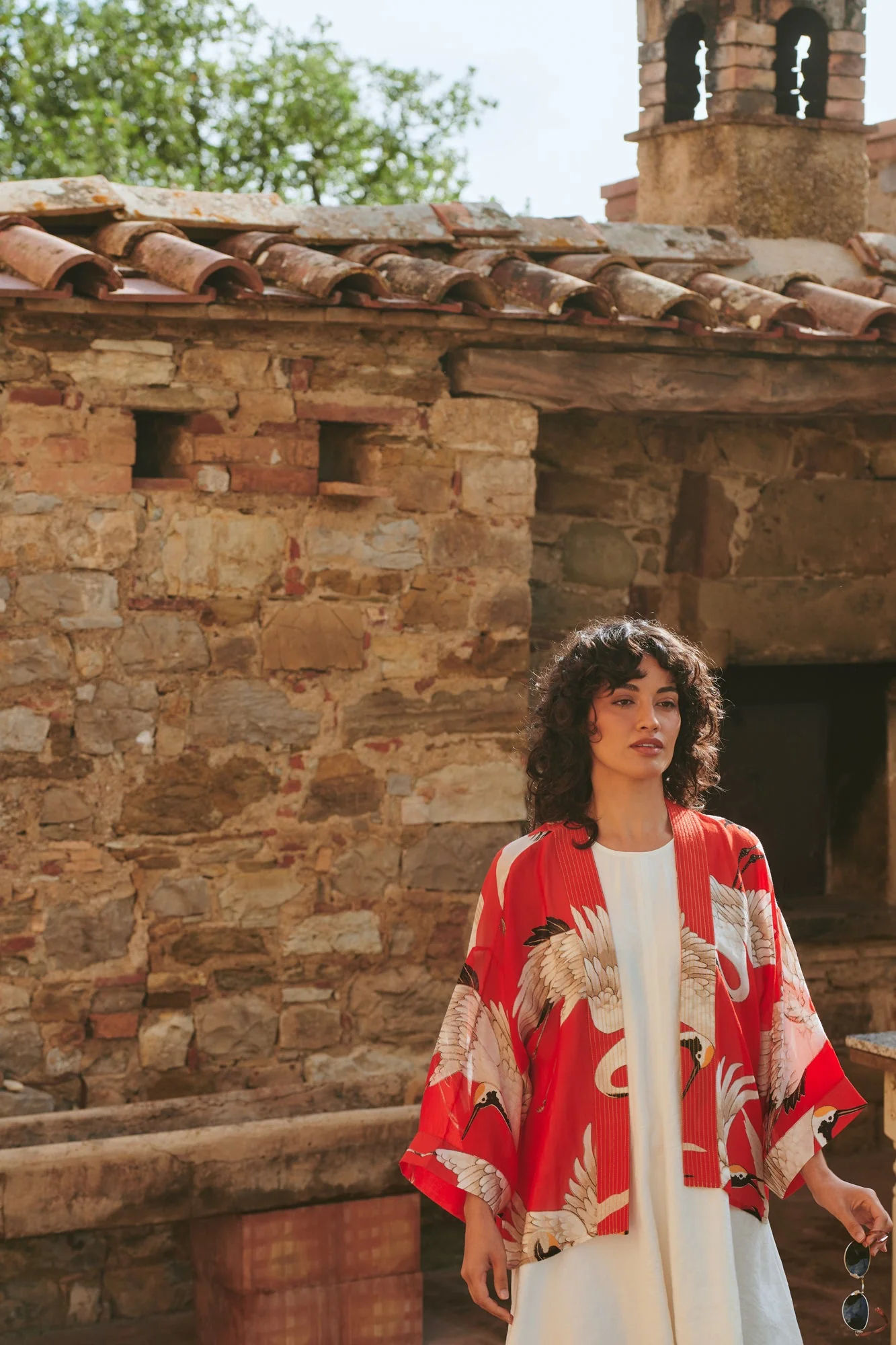 STORK SCARLETT KIMONO