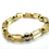 Thumbnail: Citrine & Gold Plated Brass Women's Bracelet