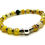Miniatura: Yellow Frosted Agate Men's Bracelet