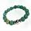 Miniatura: Green Frosted Agate Men's Bracelet