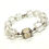 Thumbnail: Murano Glass and Silver Women's Bracelet