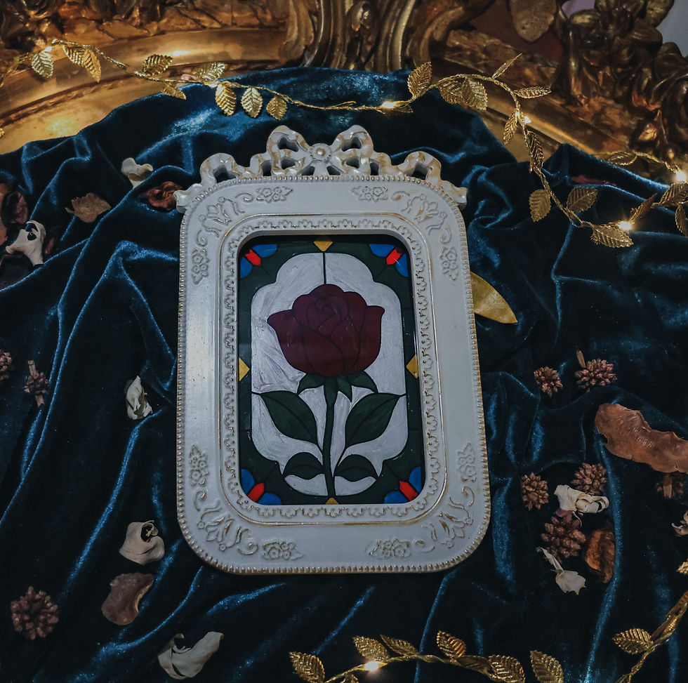 Thumbnail: Faux Stained Glass Art