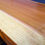 サムネイル： 杉/スギ 750x300x35mm 天然木コーナーラック・壁掛けシェルフ天板/DIY木材・1枚板・無垢板/下仕上げ済み