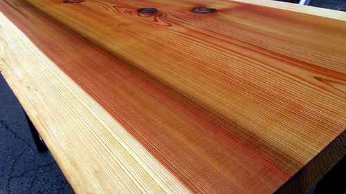 幅120×奥行55cm規格】杉 スギ 無垢 天板 一枚板 120×59cm｜DIY用