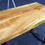 サムネイル： 樟/クス 900x480x40mm 天然木リビングテーブル・パソコンデスク天板/DIY木材・1枚板・無垢板/下仕上げ済み