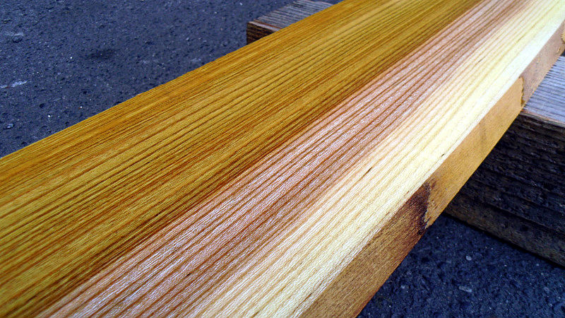 欅/ケヤキ 1100x160x20mm 天然木ウォールラック・壁掛けシェルフ