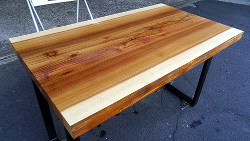 杉/スギ 1200x750x50mm 天然木ダイニングテーブル・オフィスデスク天板