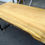 サムネイル： 樟/クス 1450x730x50mm 天然木ダイニングテーブル・オフィスデスク天板/DIY木材・無垢板・1枚板/下仕上げ済み