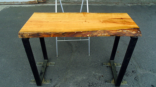 幅100×奥行40cm規格】桜 サクラ 無垢 天板 一枚板 100×45cm 4cm厚｜DIY