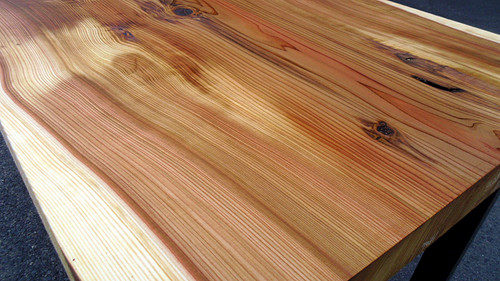 杉/スギ 1300x660x45mm 天然木ダイニングテーブル・パソコンデスク天板