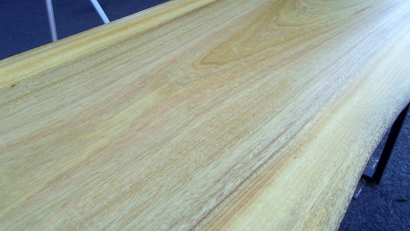 サムネイル： 【幅110×奥行45cm規格】樟 クス 無垢 天板 一枚板 110×48cm｜DIY用  テーブル・デスク向け 無塗装 下仕上げ済み