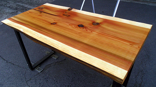 幅120×奥行55cm規格】杉 スギ 無垢 天板 一枚板 120×59cm｜DIY用