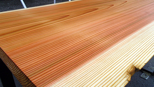 幅120×奥行55cm規格】杉 スギ 無垢 天板 一枚板 120×57cm｜DIY用