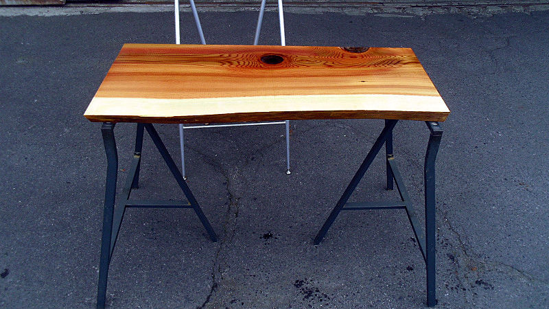 サムネイル： 【幅90×奥行35cm規格】杉 スギ 無垢 天板 一枚板 90×40cm｜DIY用  テーブル・デスク向け 無塗装 下仕上げ済み