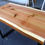 サムネイル： 杉/スギ 1000x500x40mm 天然木リビングテーブル・パソコンデスク天板/DIY木材・1枚板・無垢板/下仕上げ済み