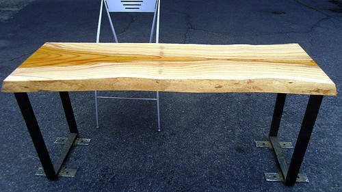 欅/ケヤキ 1500x510x35mm 天然木カウンターテーブル・カウンターデスク