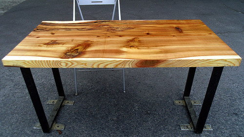 杉/スギ 1300x660x45mm 天然木ダイニングテーブル・パソコンデスク天板