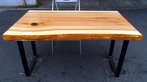 幅120×奥行70cm規格】杉 スギ 無垢 天板 一枚板 125×75cm｜DIY用