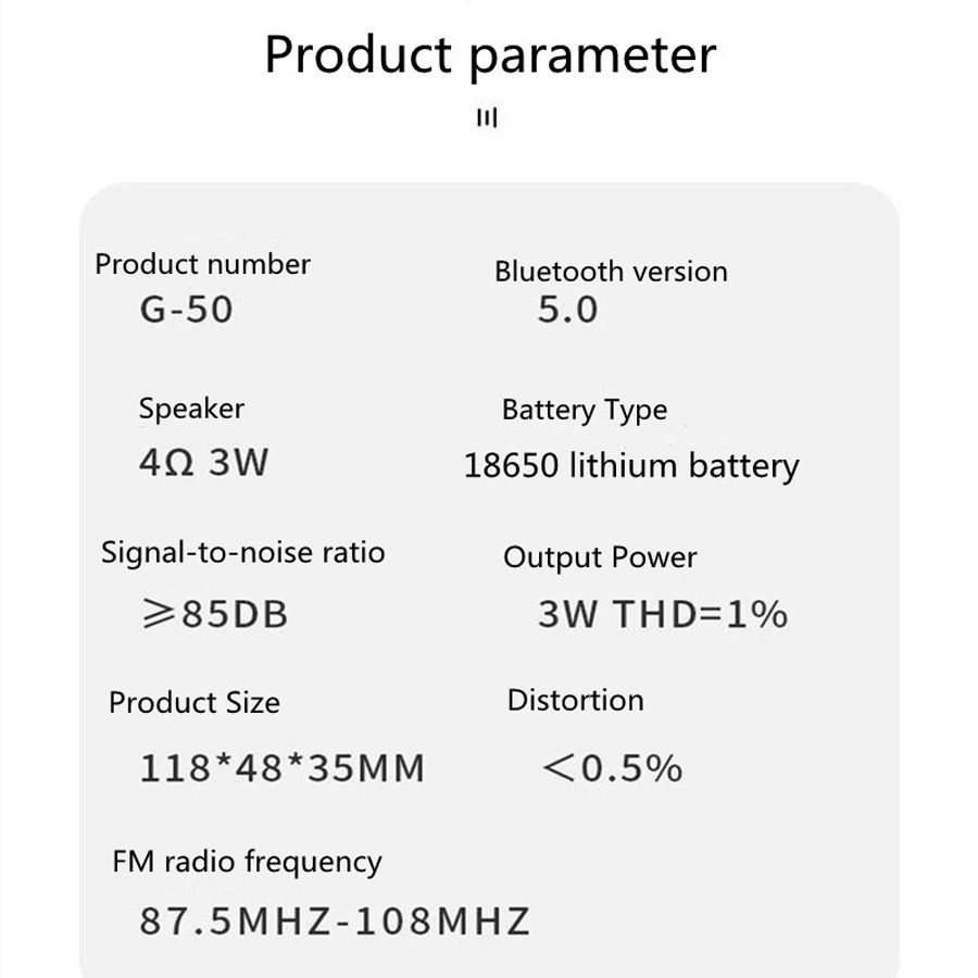 Thumbnail: WATTMERE SoundClock Mini Speaker
