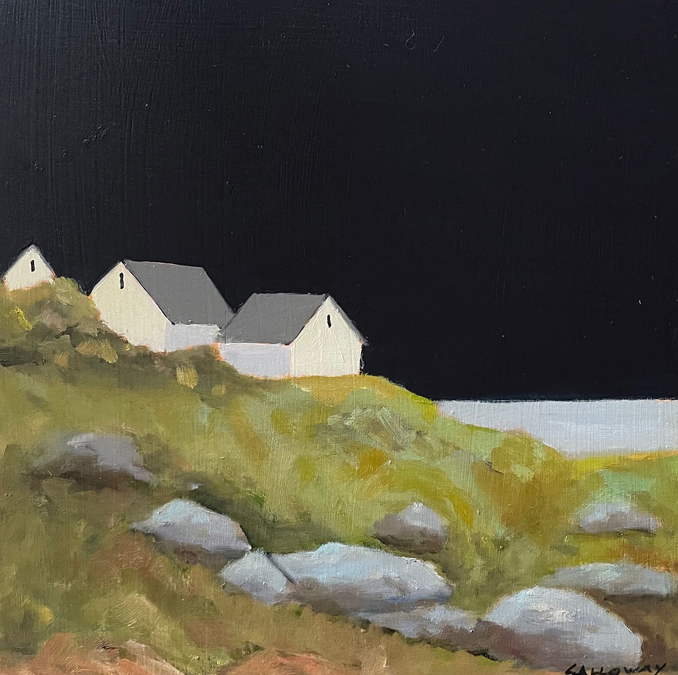 Darkening Skies 12x12 Oil SOLD