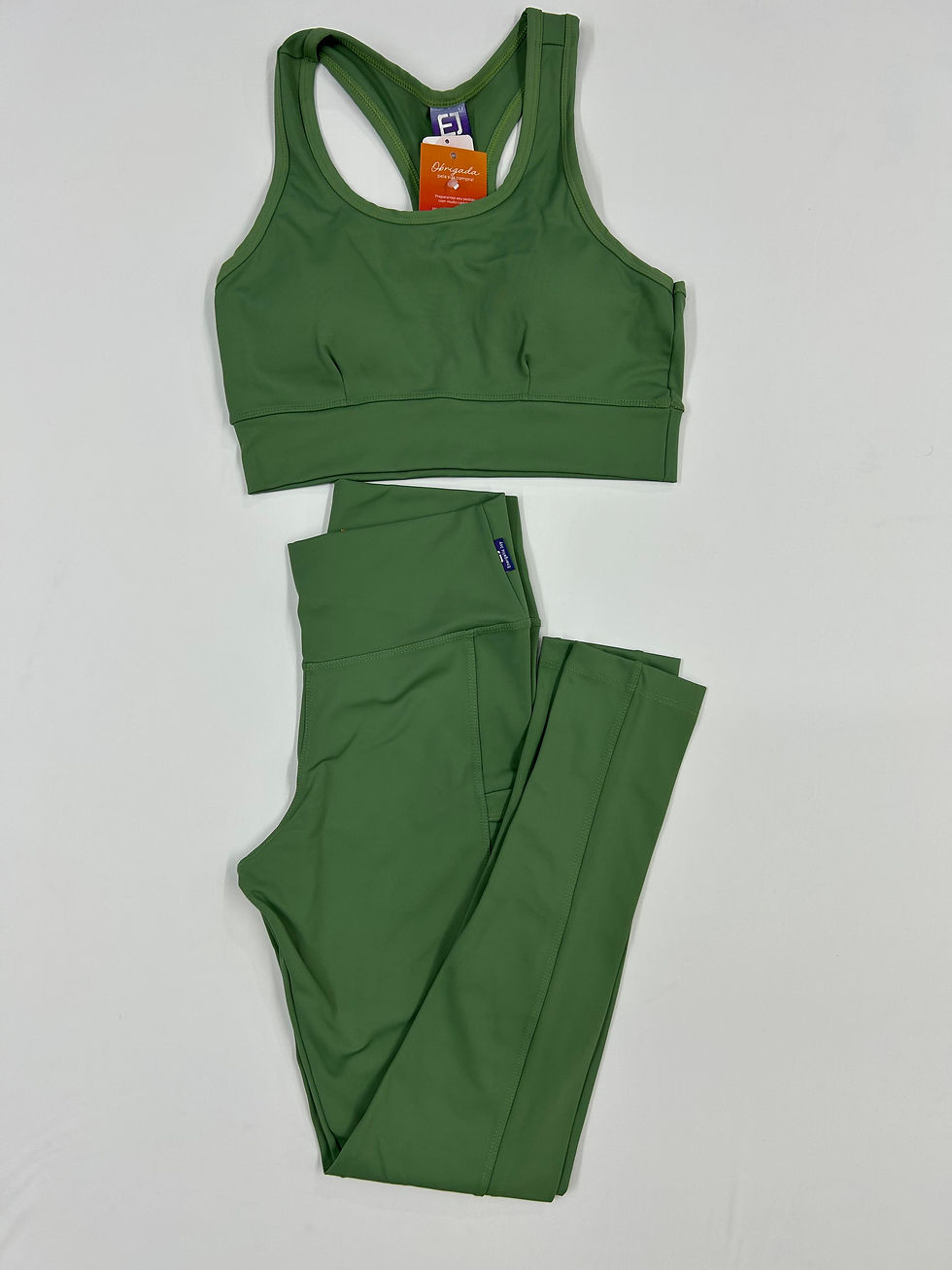Miniatura: Combo Calça Legging Básica + Top Nadador