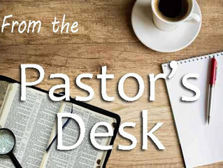 From the Pastor - February 2020