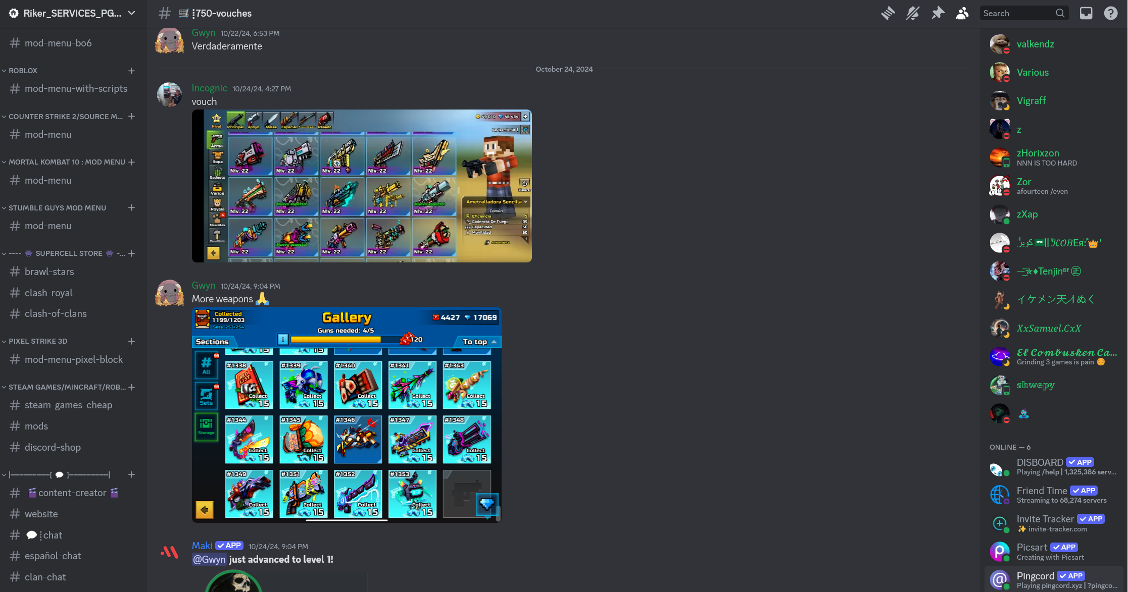 Pixel Gun 3D Account