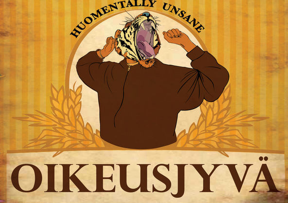 Oikeusjyvä - Huomentally Unsane, Hippie Killer Productions 2010