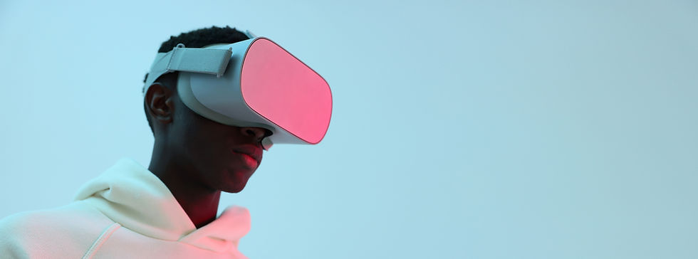 futuristic headset