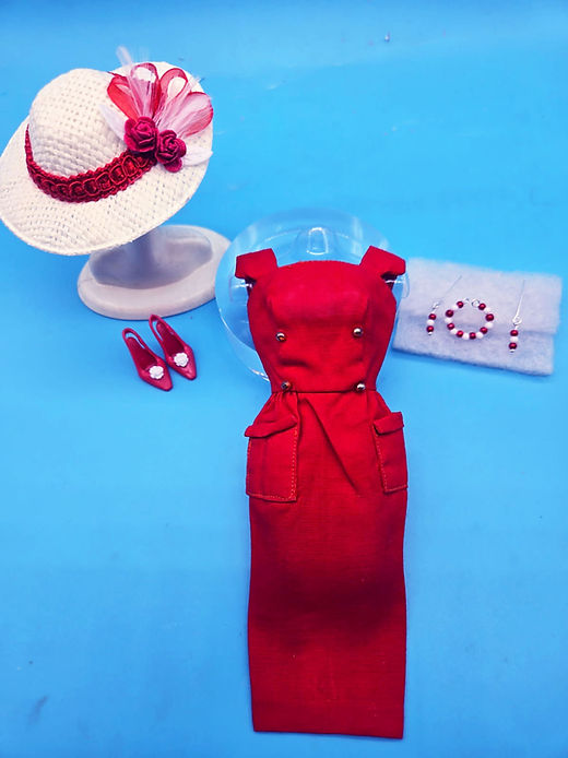 Vintage Barbie RED SENSATION SHEATH GORGEOUS PERFECT CONDITION!! | Your Vintage  Barbie