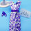 Thumbnail: Fashion Dolls Designer OAK GORGEOUS PURPLE FLORAL  SHEATH DRESS