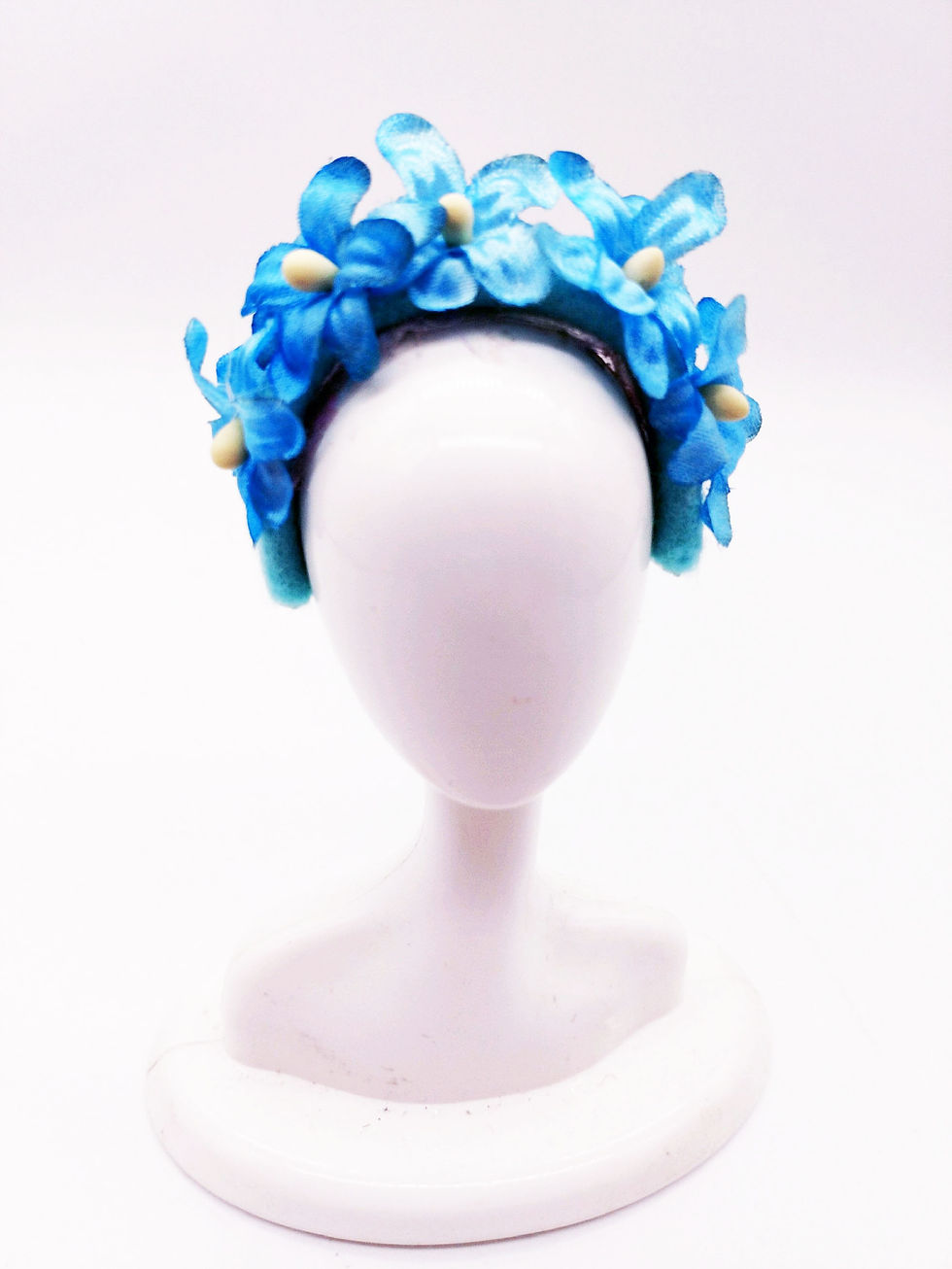Thumbnail: Handmade Fashion Doll DESIGNER FLOWER HEADBANDS