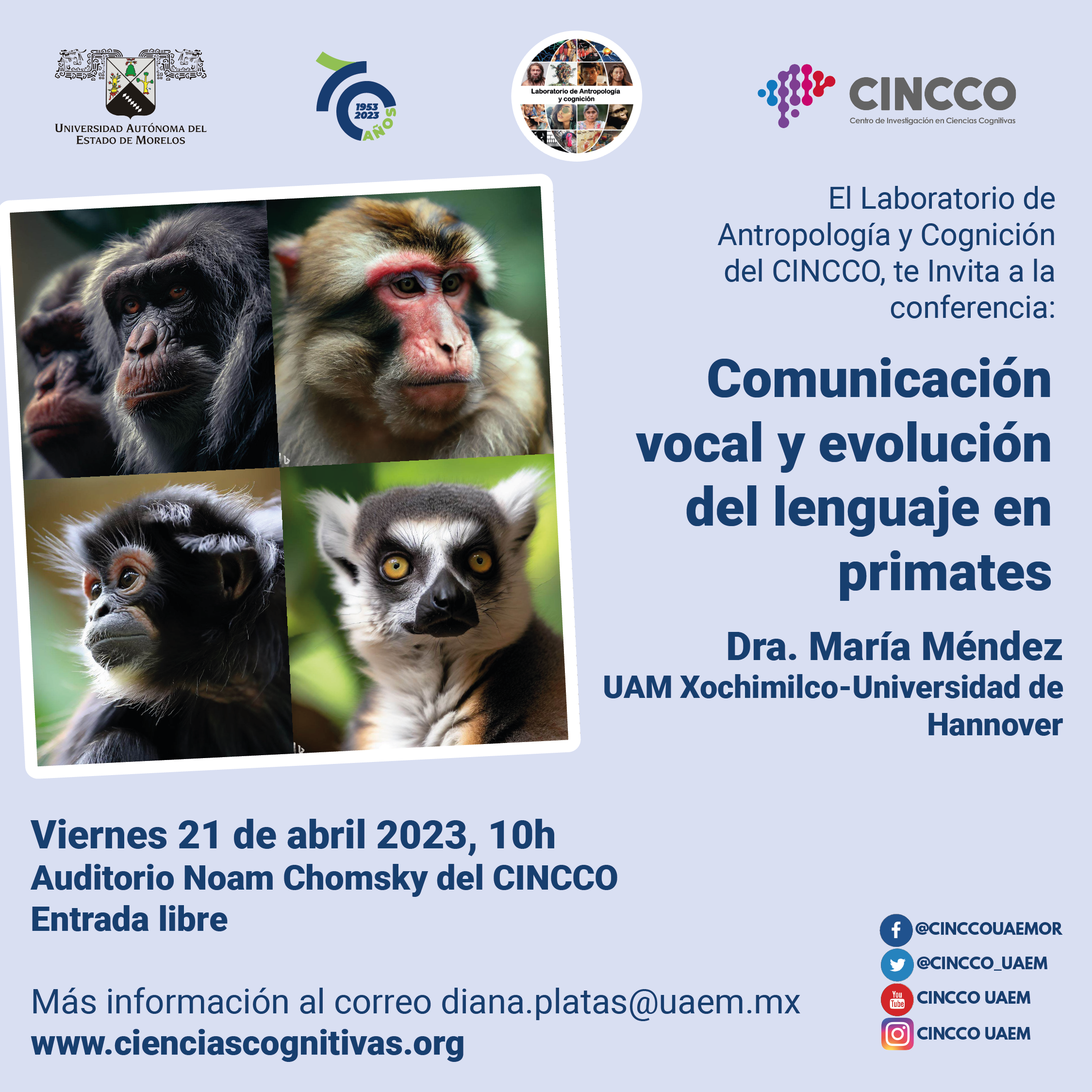 Comunicación vocal y evolución del lenguaje en primates