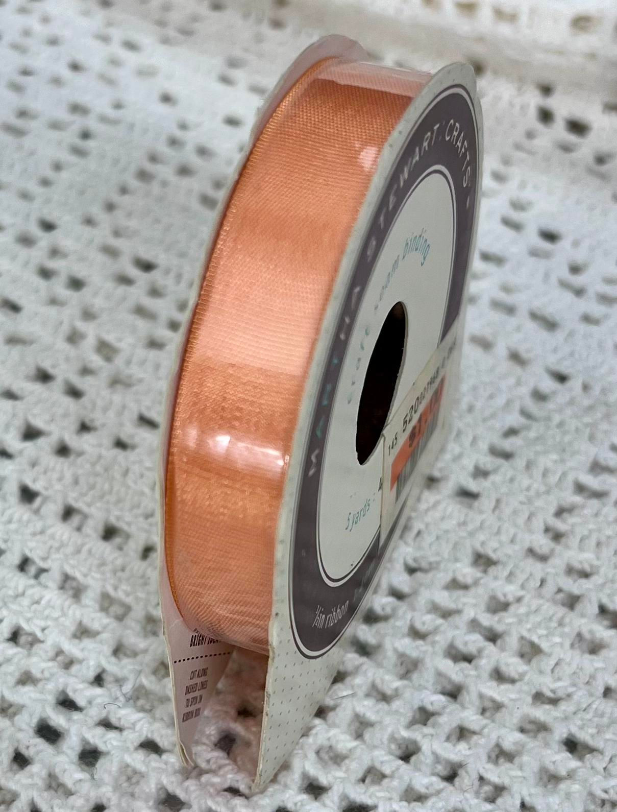 5-yd Spool Martha Stewart 1/2 inch Clementine Ribbon