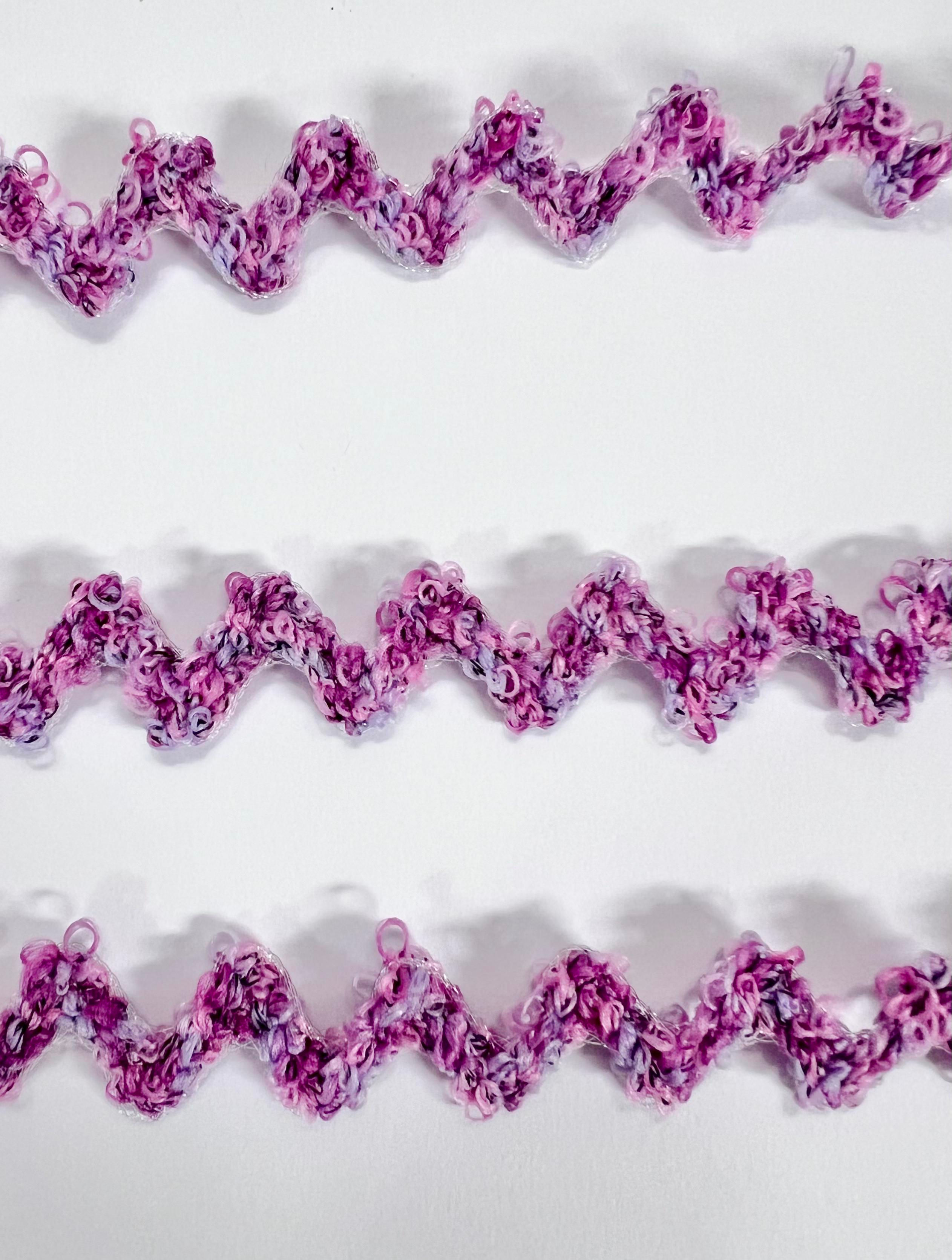 5/8 inch Purple and Lavender Rick Rack