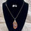 Thumbnail: 18" Silver Stainless Steel Snake Chain Necklace with Natural Agate Slice