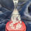 Thumbnail: 1980's Avon 24% Full Lead Crystal Hand Cut Hummingbird Bell