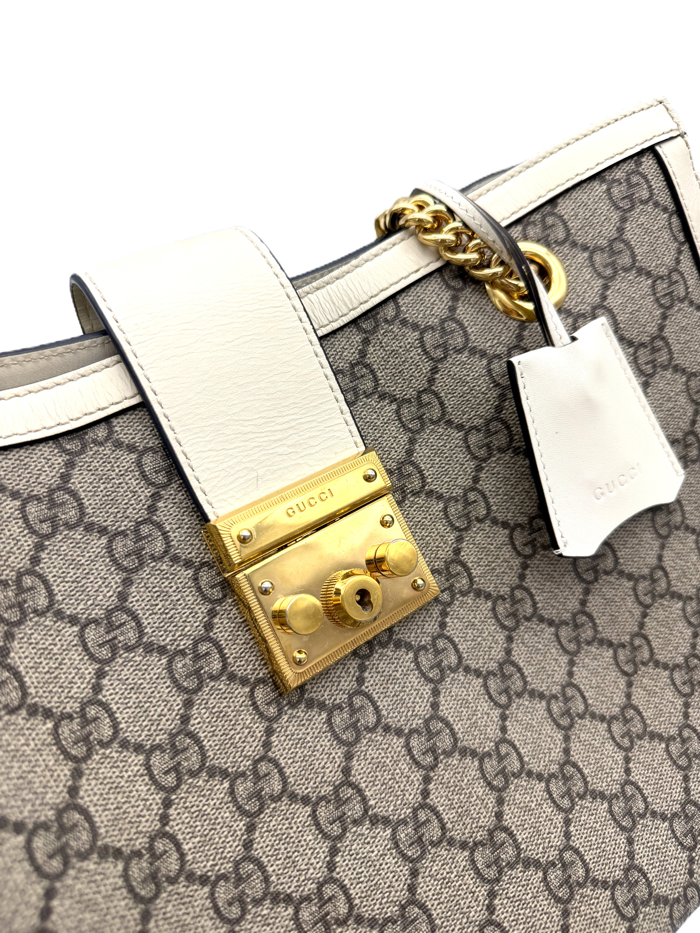 Gucci Padlock GG Supreme Tote image 4