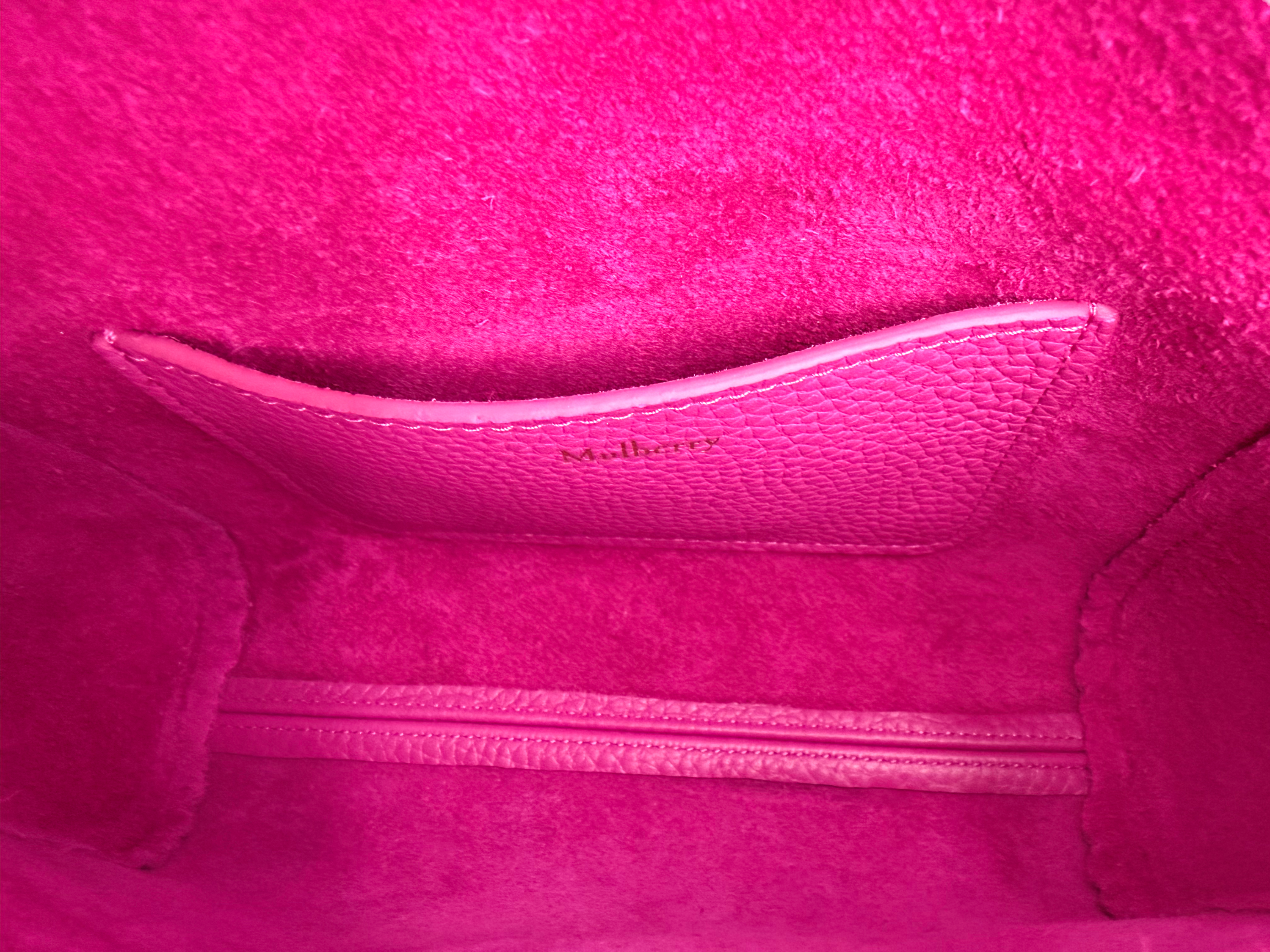 Mulberry Lily Heavy Grain Leather Crossbody image 7