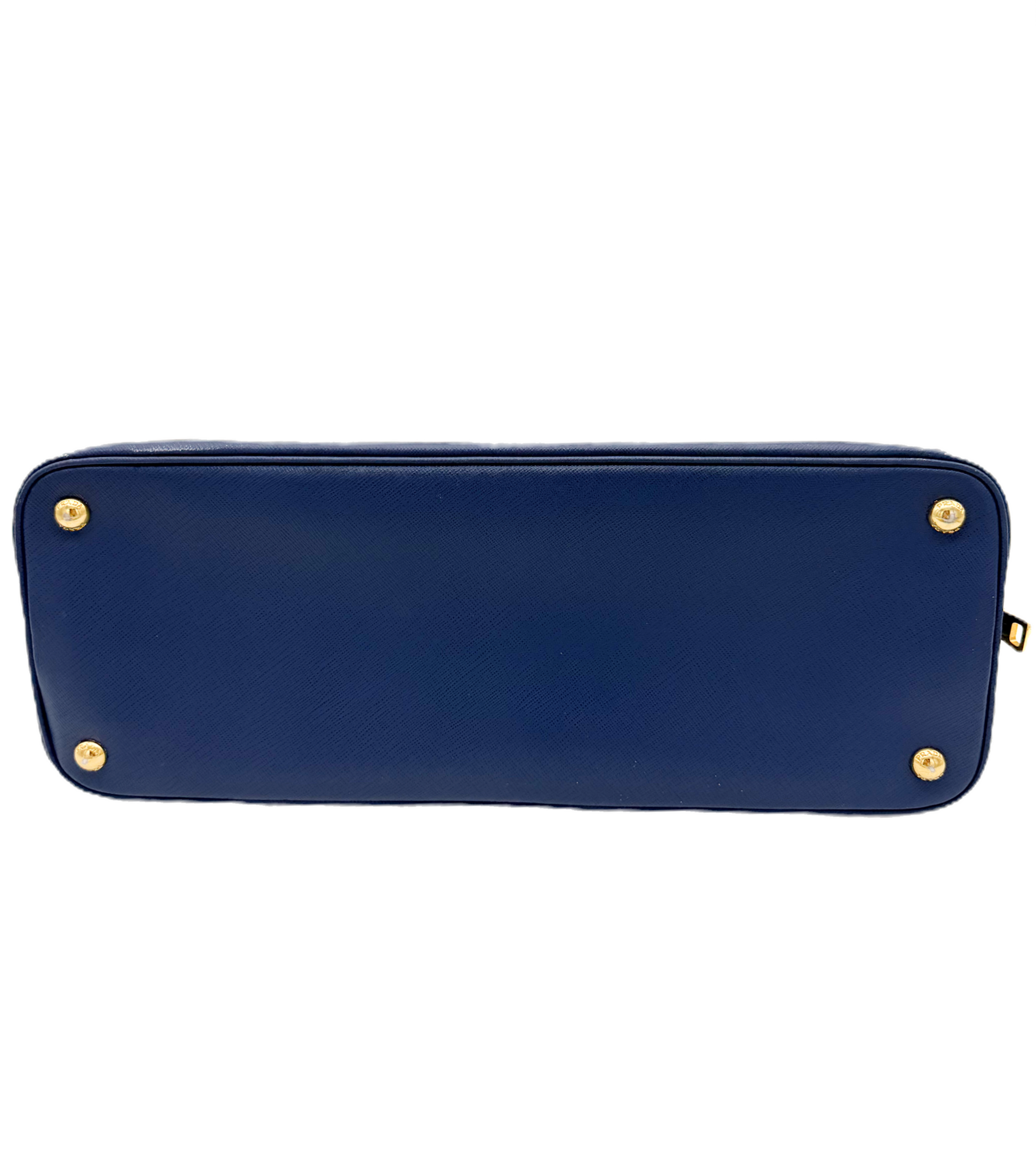 Prada Promenade Medium Saffiano Lux Tote Blue image 6